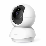 TP-Link Tapo C200 WLAN IP Kamera Überwachungskamera (Linsenschwenkung- und Neigung, 1080p-Auflösung, 2-Wege-Audio, Nachtsicht zu 9m, bis zu 128 GB lokaler Speicher auf SIM Karte) Weiß - 1