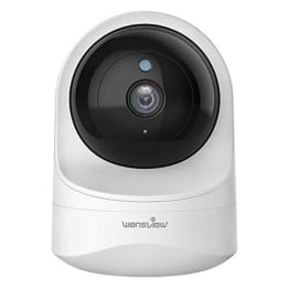 Wansview Überwachungskamera innen,WLAN IP Kamera 1080P für Baby,Haustier mit Datenschutzbereich,Zwei-Wege-Audio,2,4 GHz WiFi ,kompatibel mit Alexa Q6 - 1